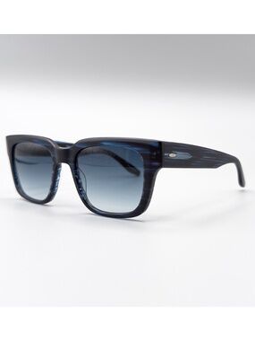 Barton Perreira Zander Sunglasses - Havana Blue with Gradient Lenses - 52-20-148